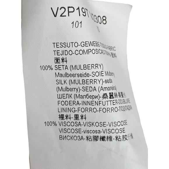 Emporio Armani 100% Mulberry Silk Shorts Elastic Waist Pull On Made in Italy 42 - Picture 7 of 9